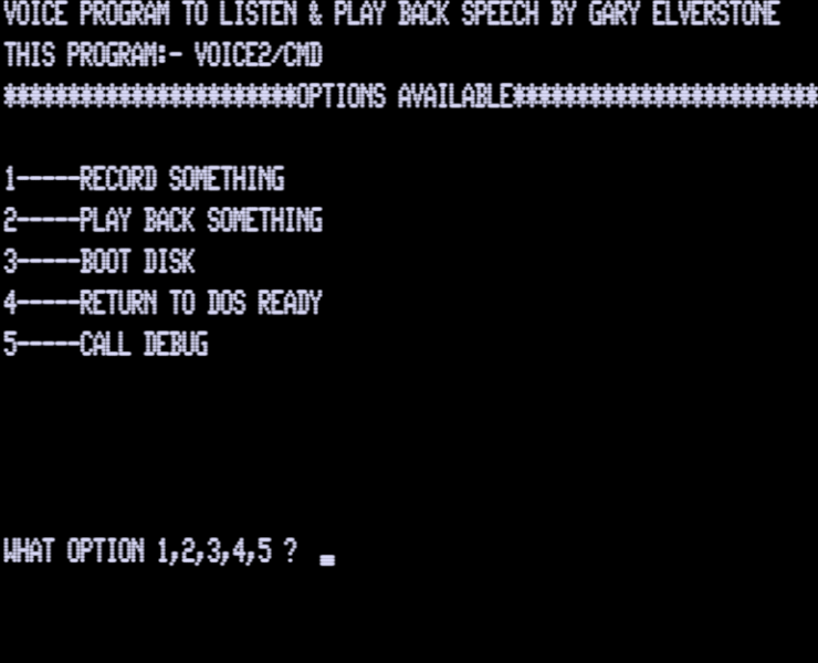 Screen shot
